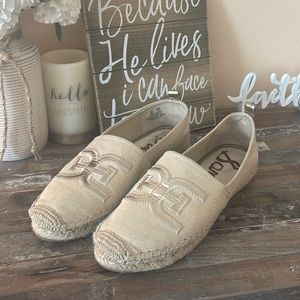Beige/Gold Sam Edelman Espadrilles